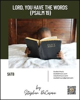 Lord, You Have The Words SATB choral sheet music cover